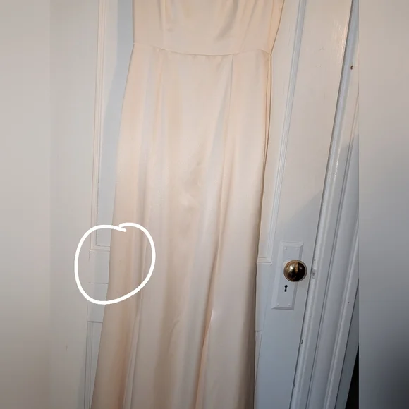 Reformation Payton Satin Dress Wedding Bridal - Picture 10 of 12